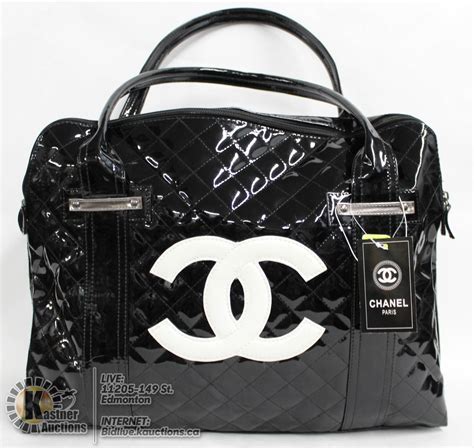 fake chanel black and white purse|authentic chanel counterfeit.